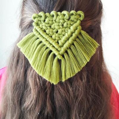 Crochet Hair Clip