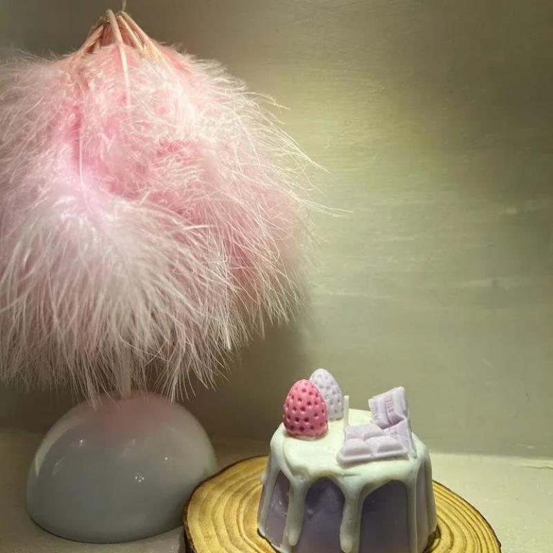 1 PC Cake Shape Candle Without Base